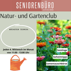 Natur- und Gartenclub im Seniorenbüro Leipzig-Nord